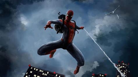 1366x768 Spiderman All The Up Laptop Hd Hd 4k Wallpapersimages