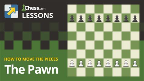 The Pawn How To Move The Chess Pieces Youtube