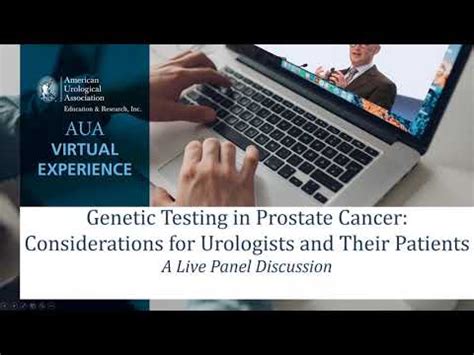 Genetic Testing In Prostate Cancer Considerations For Urologists And Their Patients Youtube