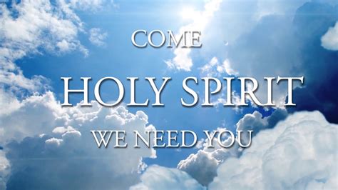 Experience The Life Giving Holy Spirit In The Upper Room Come Holy