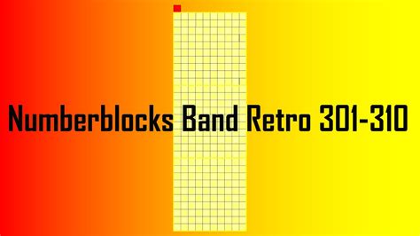 Numberblocks Band Retro 301 310 Youtube
