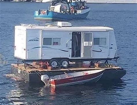 Redneck Houseboat Good Idea Or Not Rv Travel