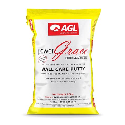 Power Grace 20 Kg Wall Care Puty At Best Price In Ahmedabad By