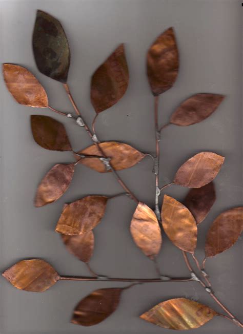 Copper Leaves 2 By Ladydracos On Deviantart
