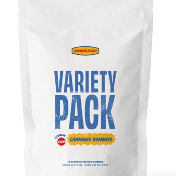 OneStop - Sour Variety Pack 500mg THC Gummies - SimplyBudz