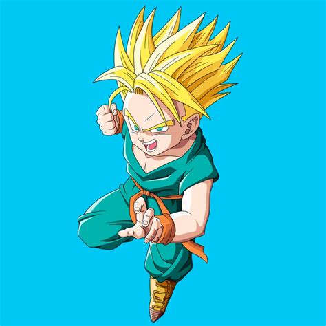 The kid trunks that we know best in timeline 4: Dragon Ball Z's Spiky-Hair Quiz -- Vulture