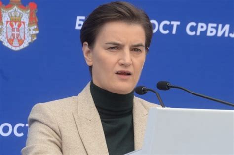 PREMIJERKA SRBIJE ANA BRNABIĆ Ako se traži nezavisnost Kosova EU