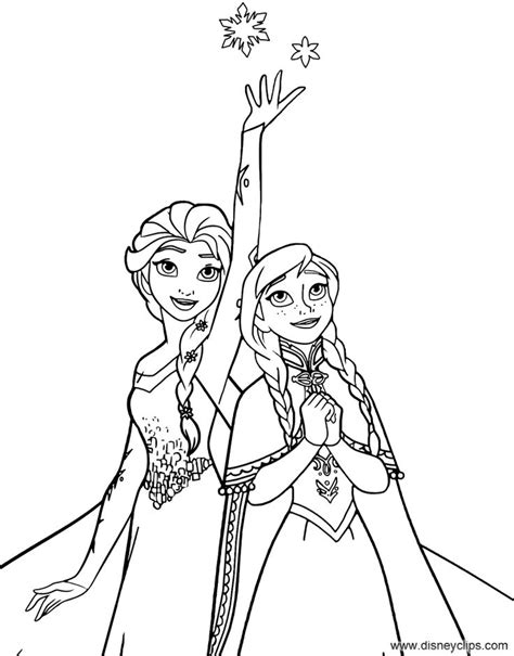 Download all of our frozen images for cloring. anna-elsa-coloring3.gif (864×1104) | Frozen coloring pages ...