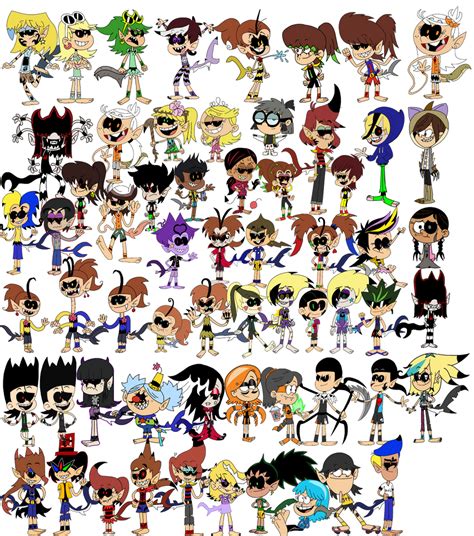 Every Loud House Character In New Forms 20 By Romeo1900 On Deviantart
