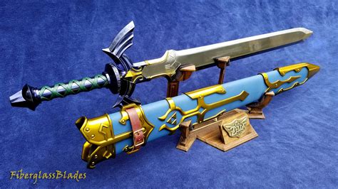 Link S Master Sword And Sheath From Twilight Princess Video Game Art