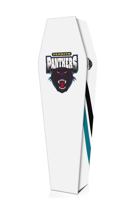 .to carolina panthers, carolina panthers logo, panthers logo. Penrith Panthers Custom Coffin Design | Expression Coffins