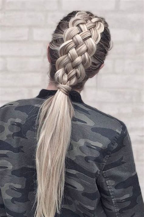 Double French Braid Hairstyle Pictures Photos And Images For Facebook