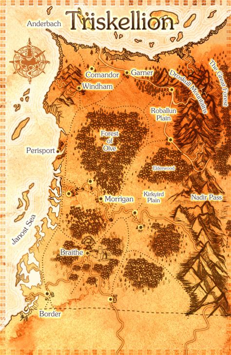 Mapforkcolorfinal Feed The Multiverse Tiffany Munros Fantasy Maps