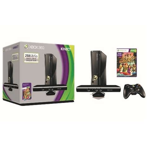 Refurbished Microsoft Xbox 360 S 250gb System Kinect Bundle Walmart