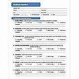 Photos of Dental Employee Review Forms