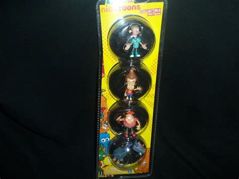 Nicktoons Nickelodeon Jimmy Neutron Collectible Mini Figures Set Of 4 1752761304