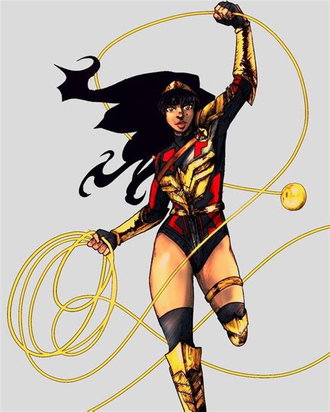 Fan Art Yara Flor Wonder Woman By Me Dccomics In 2021 Wonder Woman