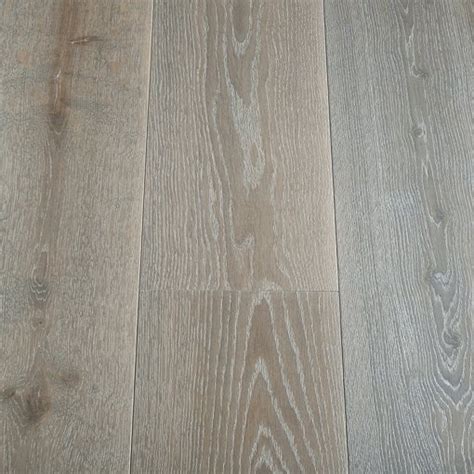 Mm Wide Pumice Grey White Oak Wood Flooring Mm Thick Naked Floors