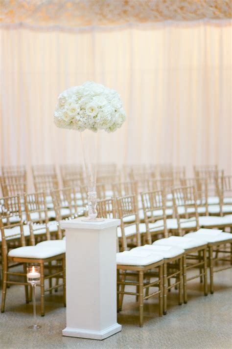 White And Gold Wedding Reception Elizabeth Anne Designs The Wedding Blog