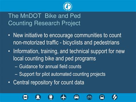 Ppt Conducting Bicycle And Pedestrian Counts In Your Community Count