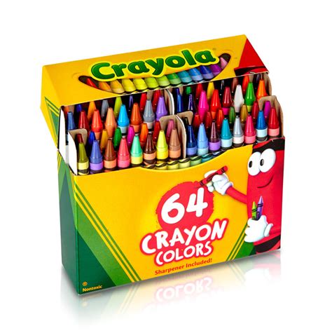 Crayola Crayons 64 Count Box Crayola