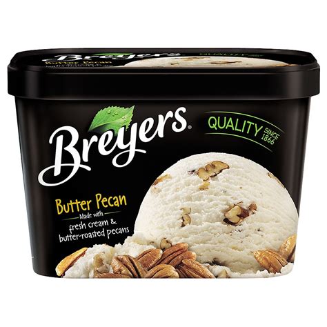 Breyers All Natural Ice Cream Butter Pecan Walgreens