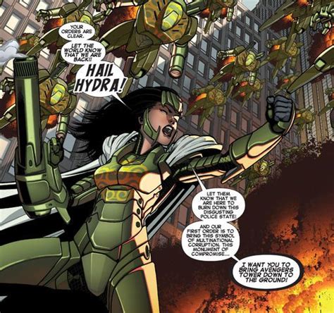 Viper Madame Hydra Captain America Super Soldier Comic Books Art