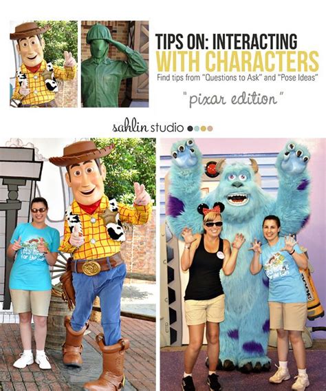 Character Interaction Tips Ideas Pixar Characters Sahlin Studio Digital Scrapbooking