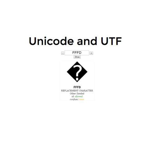 Unicode And Utf 0 Hot Sex Picture