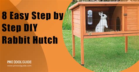 8 Easy Step By Step Diy Rabbit Hutch Pro Tool Guide