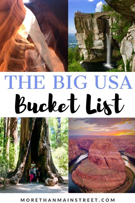 The Ultimate Us Bucket List Usa Travel Destinations Cool Places To