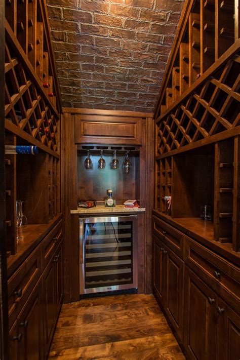 The most important facet in your collection of wine room ideas is how you're going to keep your wine in custom kitchen cabinets make great wine cellars. How to Build a Wine Cellar Wine Cellar Traditional with ...