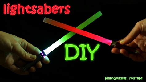 How To Make A Lightsaber In 2 Minutes Diy Star Wars Lightsabers Diy