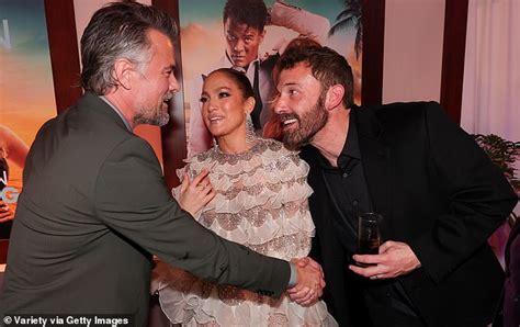Ben Affleck Gives Wife Jennifer Lopez Sweet Kiss As He Supports Her At