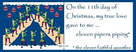 Twelve Days Of Christmas On The 11th Day Of Christmas In 2020 11th