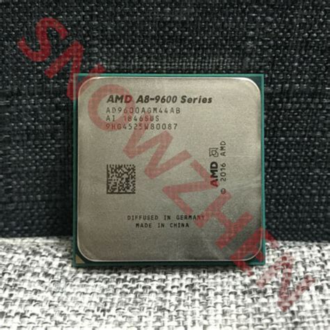 Amd A8 9600 Cpu Quad Core 31 Ghz 2m 65w Socket Am4 Processor Free