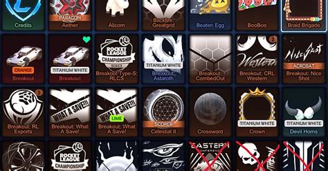 My Rocket League Inventory Everything Must Go Album On Imgur