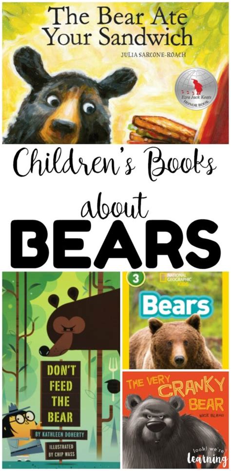 These Books About Bears Are Wonderful For Sharing Read Aloud Time