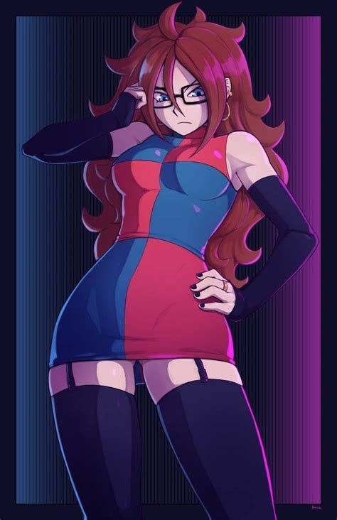 Pin By Animefan789 On ♥️android 21♥️ Android 21 Girl Animation Dragon Ball