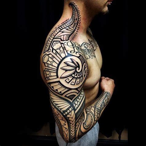Amazing Tattoos On Neck Images Photos Black Ink Full Arm