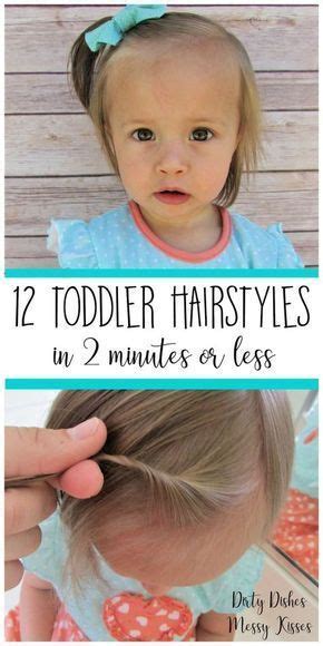12 Must Have Easy Toddler Hairstyles In Two Minutes Or Less Easy