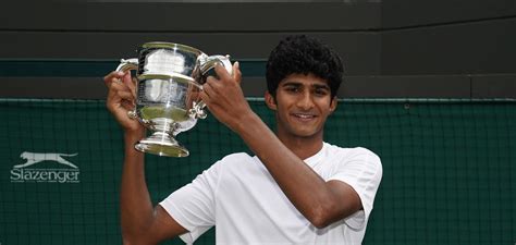 Indian American Tennis Player Samir Banerjee Outshines In Wimbledon Boys Singles Shiksha News