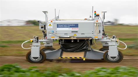 Boschs Agricultural Robot Bonirob Gets Rid Of Weeds Without