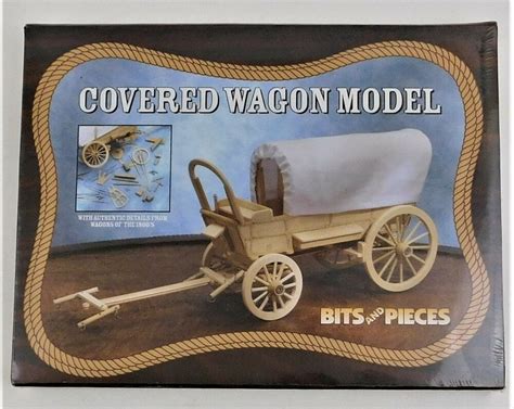 Covered Wagon Model Bits And Pieces Wooden Kit 42526 For Sale Online