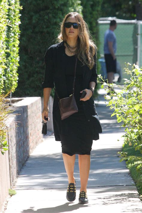 Pregnant Jessica Alba Out And About In West Hollywood 09