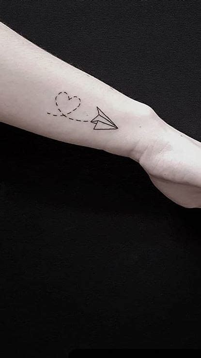 85 Amazing Paper Airplane Tattoos And Meanings That Will