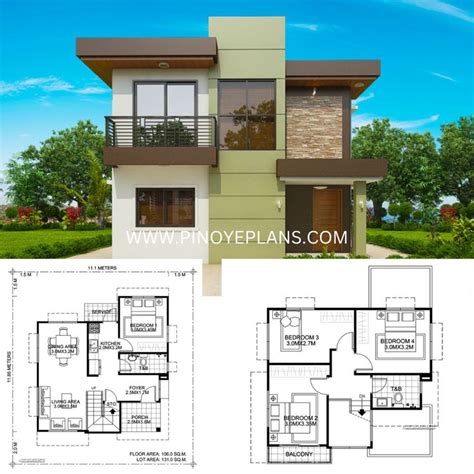 Modern House Design Series Mhd 2015016 Pinoy Eplans In 2023 Modern