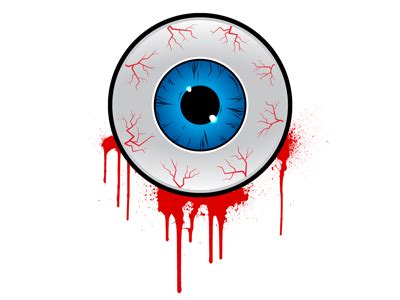 Blood Eye By Aaron Moreno On Dribbble