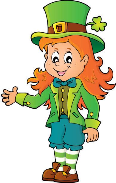 Female Leprechauns Drawings Illustrations Royalty Free Vector Graphics