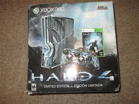 Microsoft Xbox 360 S Halo 4 Limited Edition 320 Gb Blue Console
